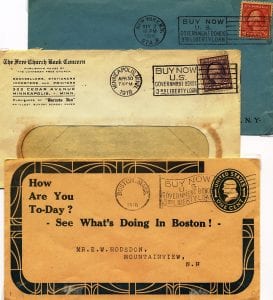 wwi postage