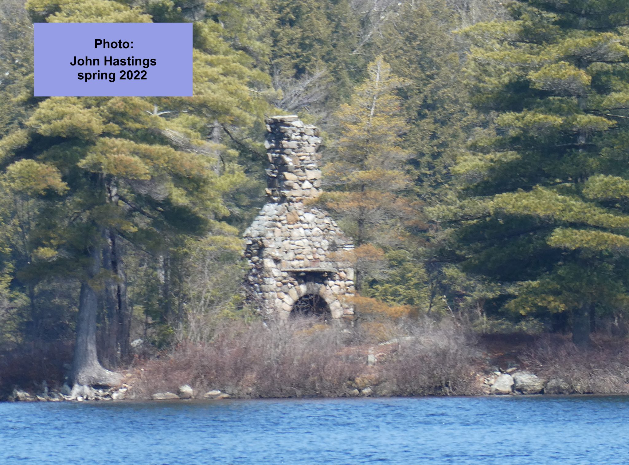 Photo #1 - Chimney on Chimney Island - Photo credit John Hastings