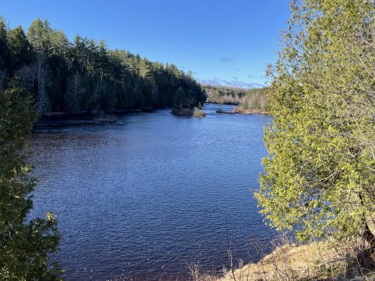 The Saranac River 
